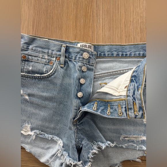 AGOLDE PARKER VINTAGE CUT OFF SHORT - SWAPMEET - Picture 2 of 5